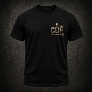Warrior Solid Black Tees